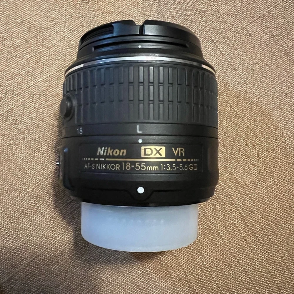 Nikon D3300 w/ 18-55mm & 55-200mm Lenses - Black